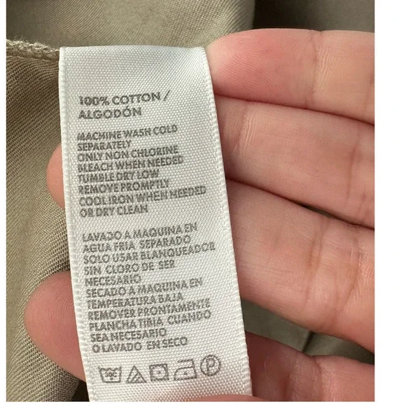 Rebecca Minkoff Beige Paperbag Bradley Paperbag Skirt Size Medium - Picture 4 of 14